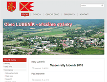 Tablet Screenshot of obeclubenik.sk